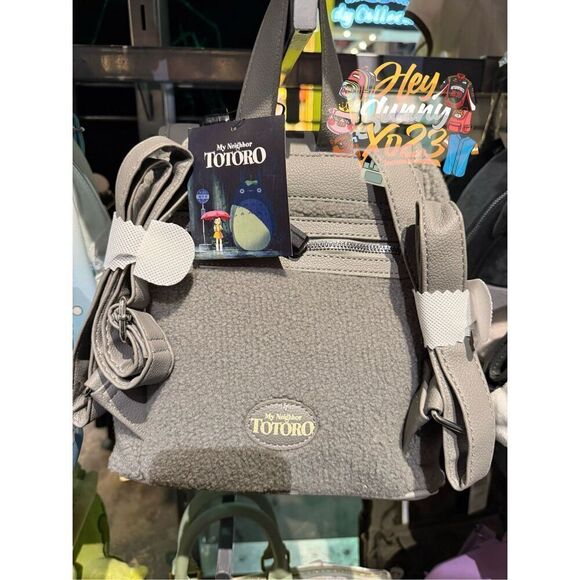 Studio Ghibli My Neighbor Totoro Sherpa Slouch Mini Backpack main image 6